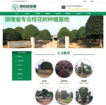 湘桂园苗圃（网址：www.xiangguiyuan.com）